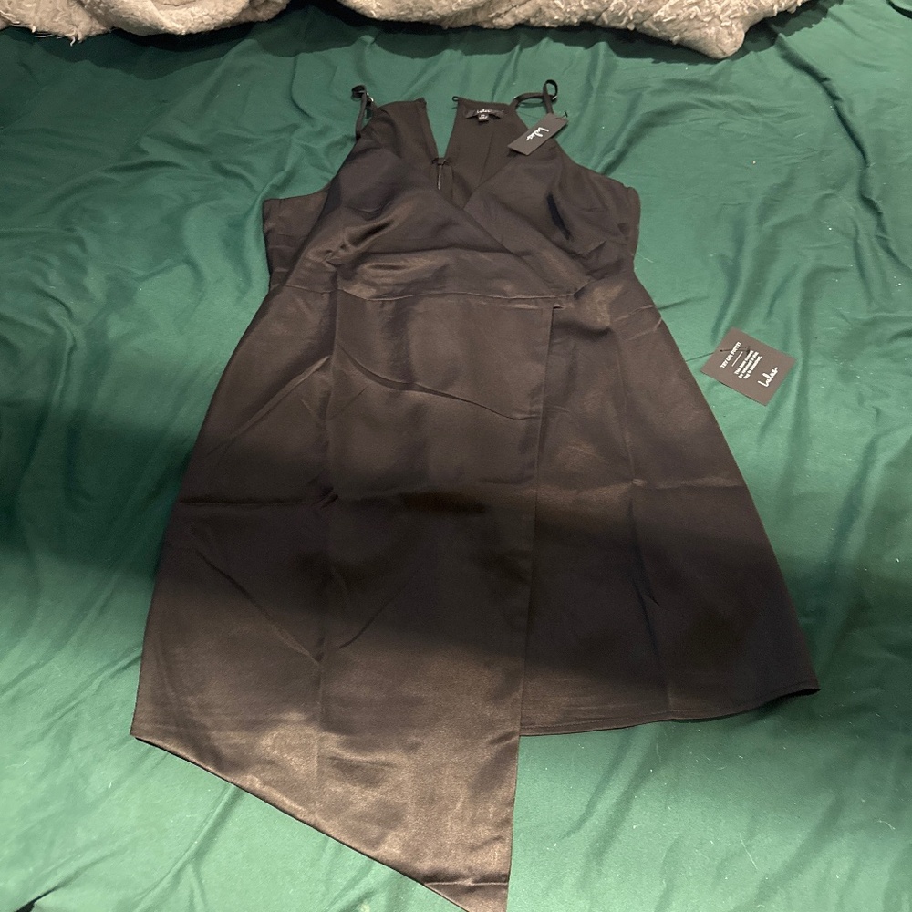 Black cocktail dress